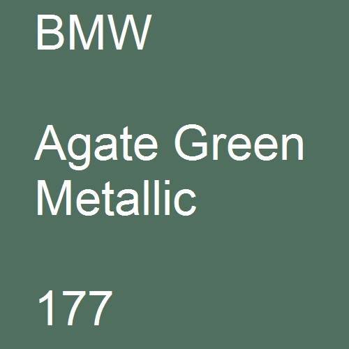 BMW, Agate Green Metallic, 177.